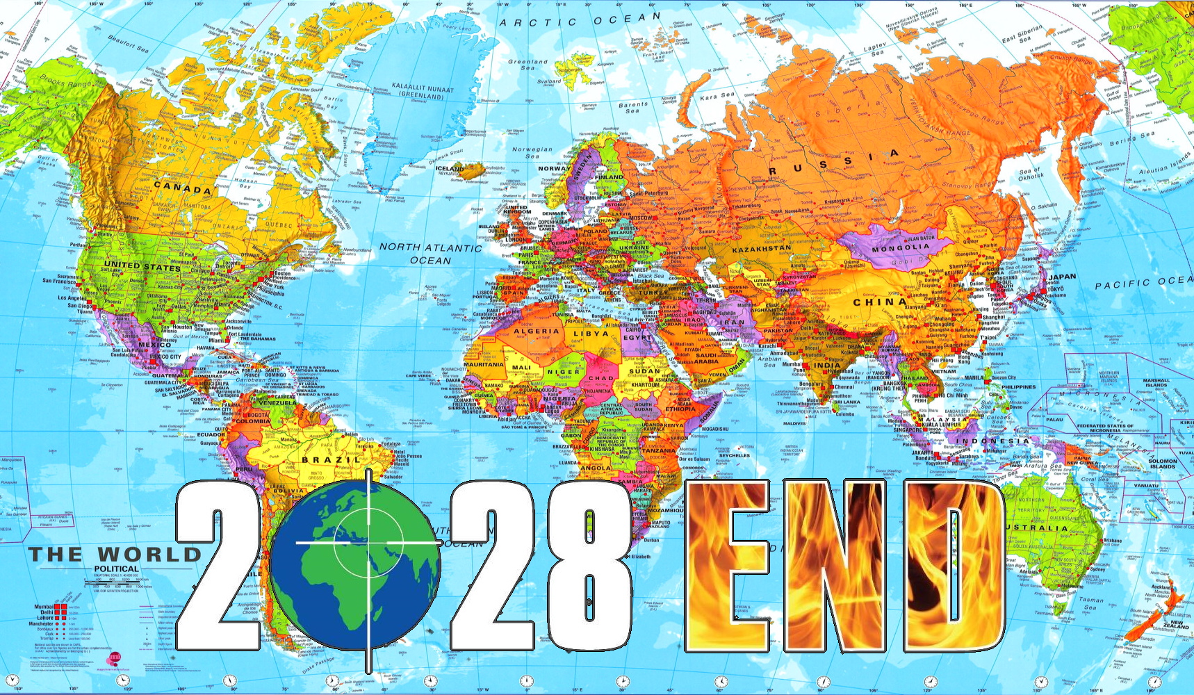 World Maps International 2028 End Final 